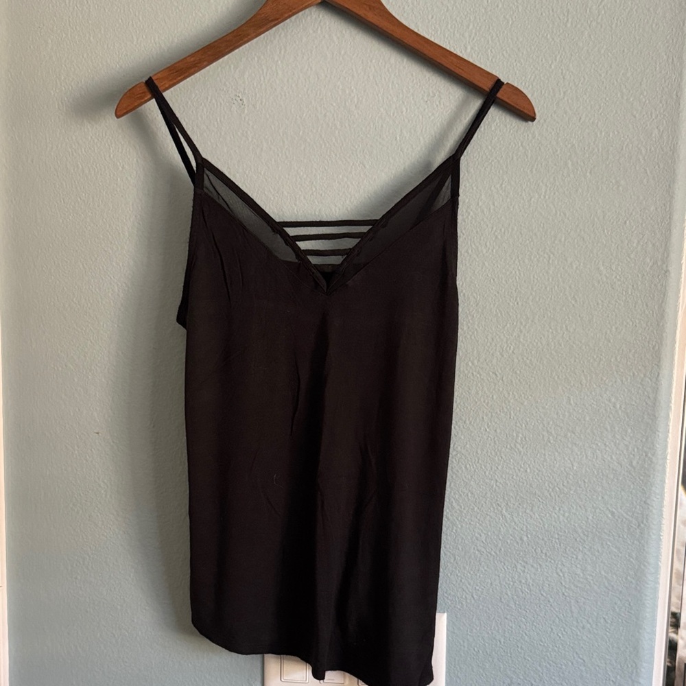 American Eagle Outfitters Black Strappy Camisole